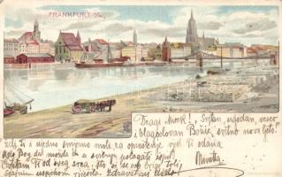 1899 Frankfurt litho