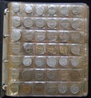 Hobbi gyűjtemény több száz klf külföldi érmével albumba rendezve T:vegyes