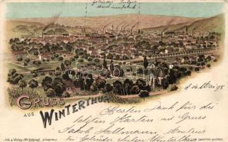 1898 Winterthur litho