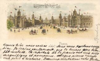 1900 Paris, Exposition Universelle, litho (Rb)