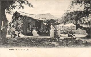 Cordoba cottage, making porridge