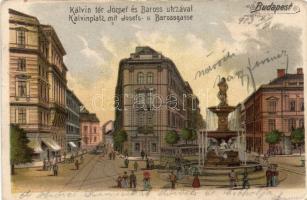 Budapest VIII. Kálvin tér Litho (cut)