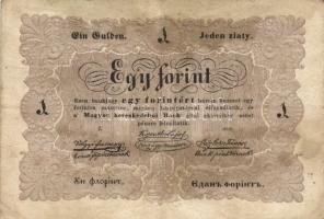 1848. 1Ft "Kossuth bankó" T:III