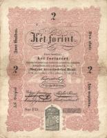 1848. 2Ft "Kossuth-bankó" T:III