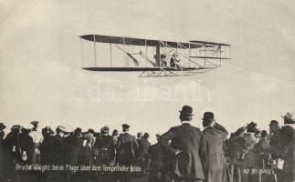 Orville Wright above Tempelhof airport