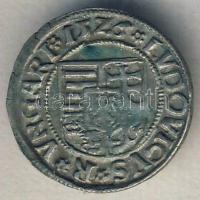 II. Lajos 1526. Dénár Ag (ÉH.673p) T:2/2-