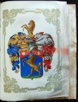 1905 Címereslevél Aczél de Kemencze József kemencei földbirtokos, felesége Roheim Frida és gyermekei...
