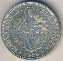 1929. 2P Ag "Madonna" T:2-