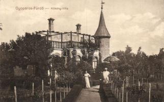Gyopárosfürdő Kökény villa