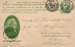 Queen Victoria protector of Nice (EB)