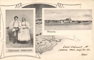 Malacka with folkwear