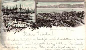 1898 Fiume Litho