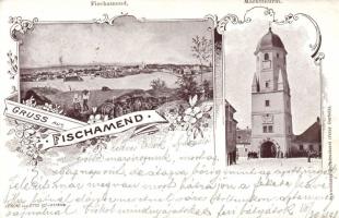 1898 Fischamend Litho