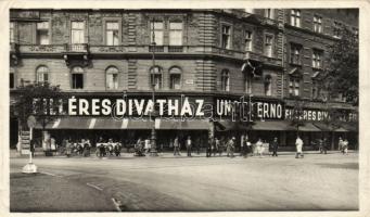 Budapest VII. Baross tér Ungár Ernő filléres divatháza