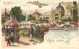 Budapest XIV. Városliget Iparcsarnok Litho