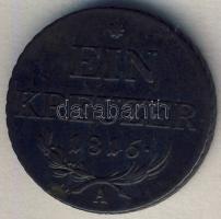 Ausztria 1816A 1Kr T:2