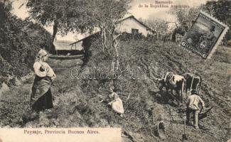 Peasant folklore in Buenos Aires