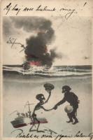 Russo-Japanese war political satire, propaganda