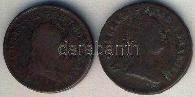 Ausztria/magyar verdejel 1761K 1Kr + 1781B 1Kr T:2-,3