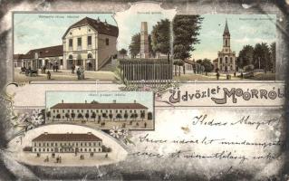 1899 Mór Steiner Ede üzletével litho