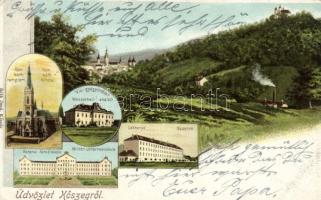 Kőszeg laktanyával, katonai alreáliskolával és vízgyógyintézettel