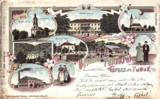 1899 Futak with steam mill and sawmill litho