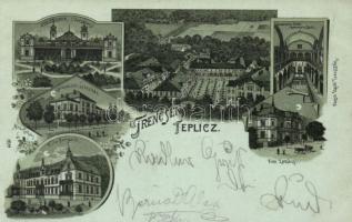 1898 Trencsénteplic Litho