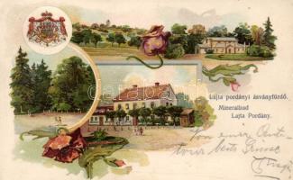 Lajtapordány mineral spa litho