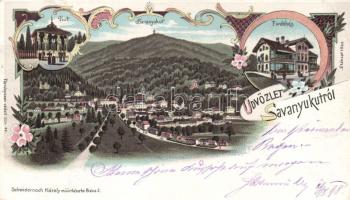 1898 Savanyúkút spa litho (EK)