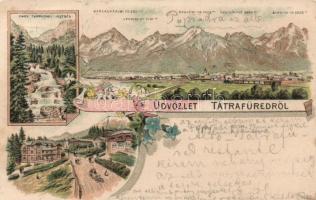 1898 Tátrafüred Litho