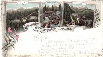 1898 Tarpatak-füred Litho