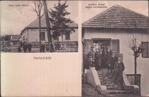 Nemesrádó Borbély József vegyeskereskedésével