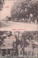 Pélmonostor railway station and Láng Hotel