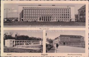 Ungvár with gendarmerie command and strand