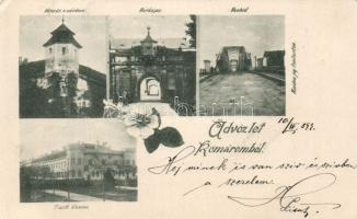 1899 Komárom Tiszti kaszinóval