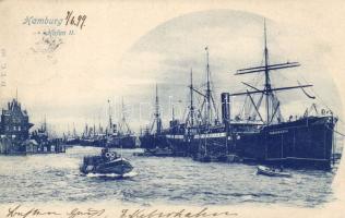 1899 Hamburg port