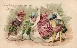Flower elfs, Lafayette Gallery Paris litho (non pc)