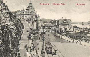 Budapest I. Döbrentey tér villamossal