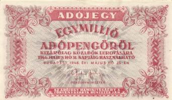 1946. 10.000AP-10.000.000AP teljes sorozata T:I,II