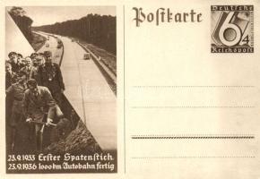 1936 1000 kilometers of German motorways, Hitler propaganda