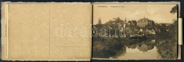 SEGESVÁR 11 lapos képeslapfüzet / Sigishoara 11 pages postcard booklet