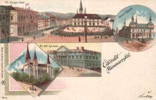 1899 Máramarossziget Litho