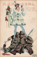 Carnival 1918 litho s: Hermann Molzer