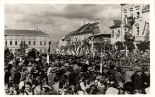 Kézdivásárhely entry of the Hungarian troops So.Stpl