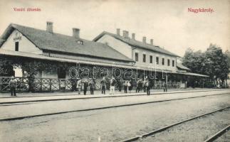 Nagykároly Railway station