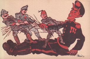 Magyar Földr. intézet military humour s: Biró