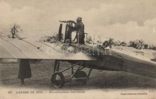 French military WWI aeroplane