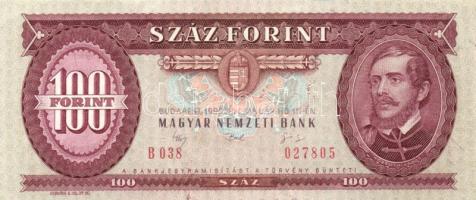 1949-1992. 100Ft (6x) klf évszámmal T:vegyes