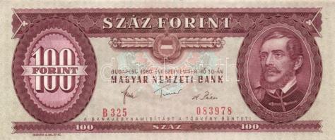 1949-1992. 100Ft (6x) klf évszámmal T:vegyes