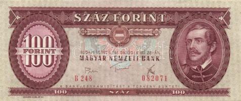 1949-1992. 100Ft (6x) klf évszámmal T:vegyes